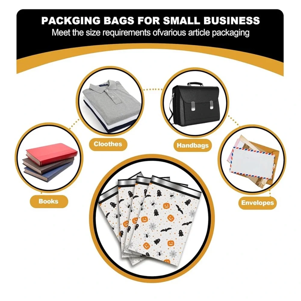 Halloween Polymailers -10 count